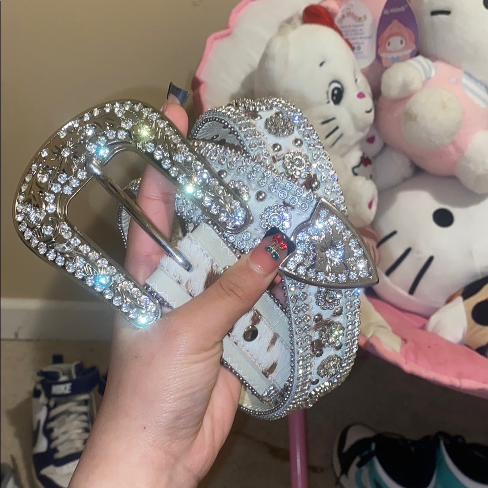 Sparkling Rhinestone Belt